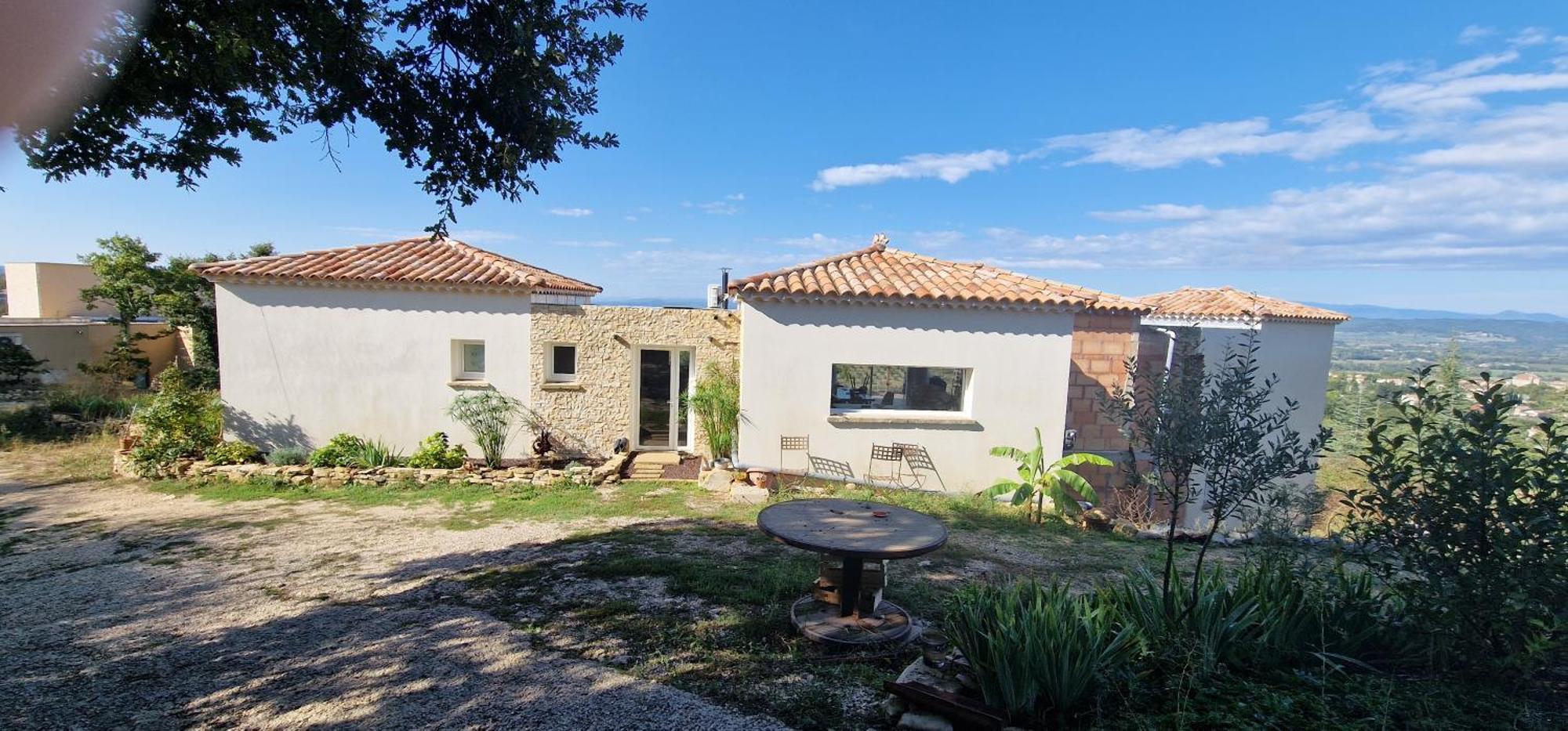 Reve D'Escapade Chambre Avec Vue Sublime Sur Les Cevennes Ardechoises Barjac  Exterior foto